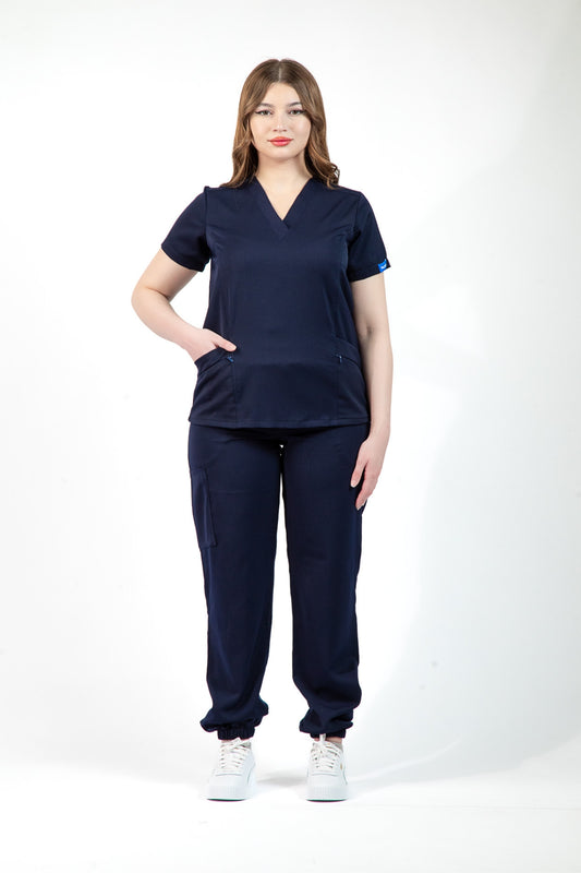 Tenue médicale - Bleu marine - Collection Numidia