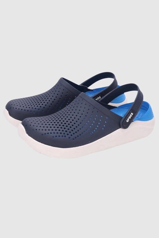 Crocs Lite Ride classique Bleu marine et Bleu clair - Homme