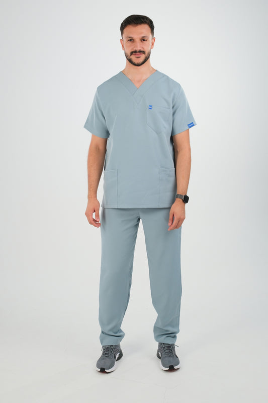 Tenue médicale pour Homme - Bleu aqua - Collection Emir