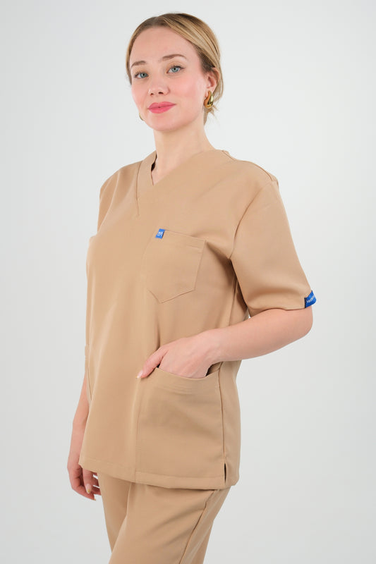Tenue médicale pour Femme - Pêche - Collection Lina
