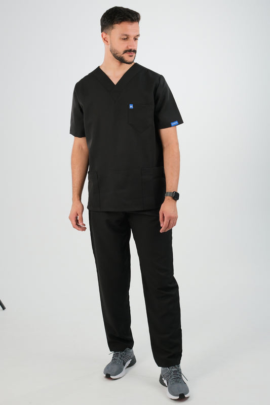 Tenue médicale pour Homme - Noir - Collection Emir