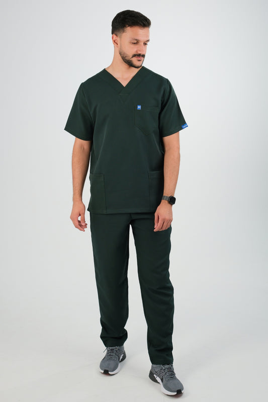 Tenue médicale pour Homme - Vert - Collection Emir