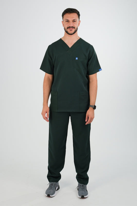 Tenue médicale pour Homme - Vert - Collection Emir