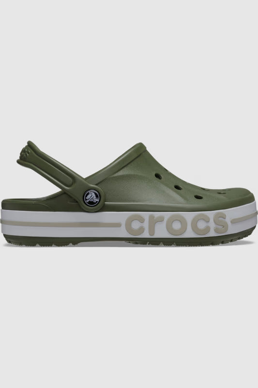 Crocs Lite Ride une bande Vert olive - Homme