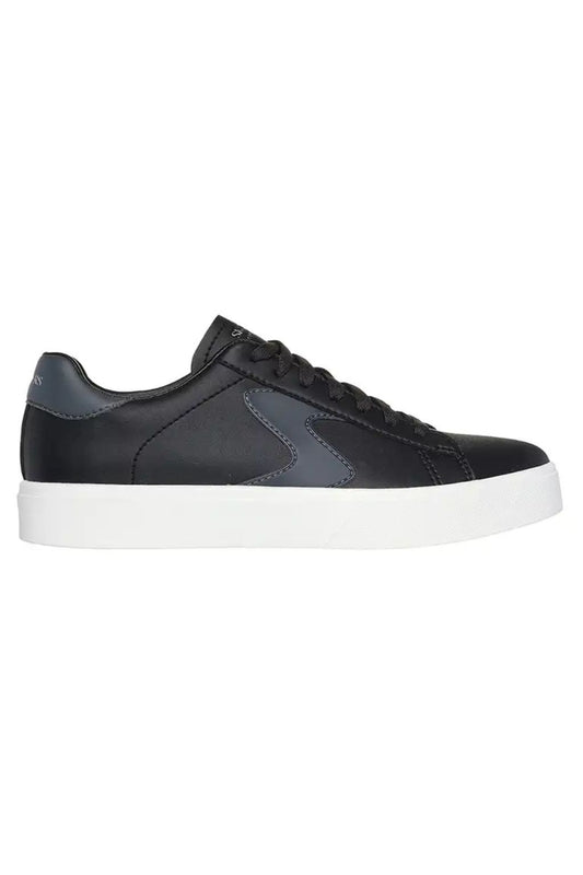 Skechers COURT CLASSICS -TOP GRADE / Noir - Blanc / Femme