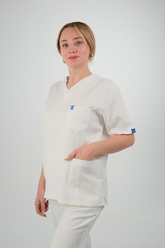 Tenue médicale pour Femme - Blanc - Collection Lina