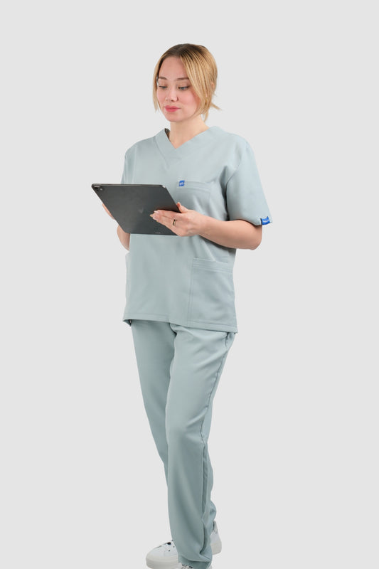 Tenue médicale pour Femme - Bleu aqua - Collection Lina