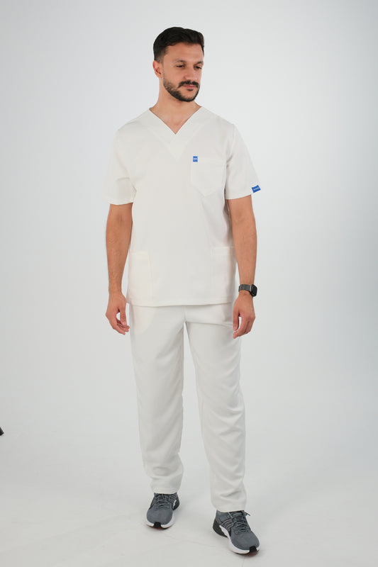 Tenue médicale pour Homme - Blanc - Collection Emir