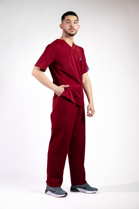 Tenue médicale pour Homme - Bordeaux - Collection Atlas