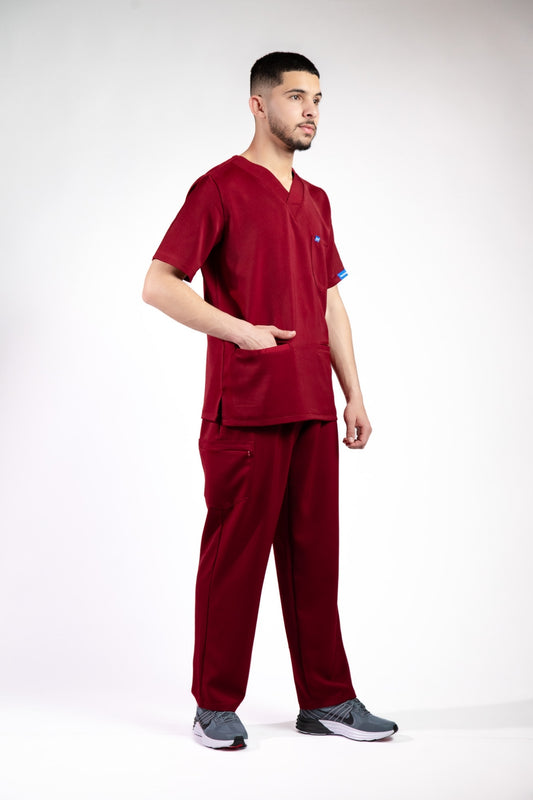 Tenue médicale pour Homme - Bordeaux - Collection Atlas
