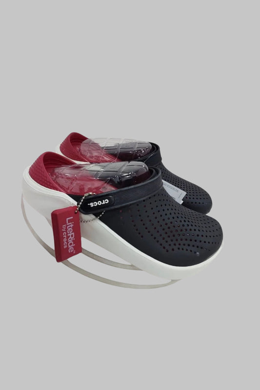 Crocs Lite Ride classique Rouge et Noir - Homme