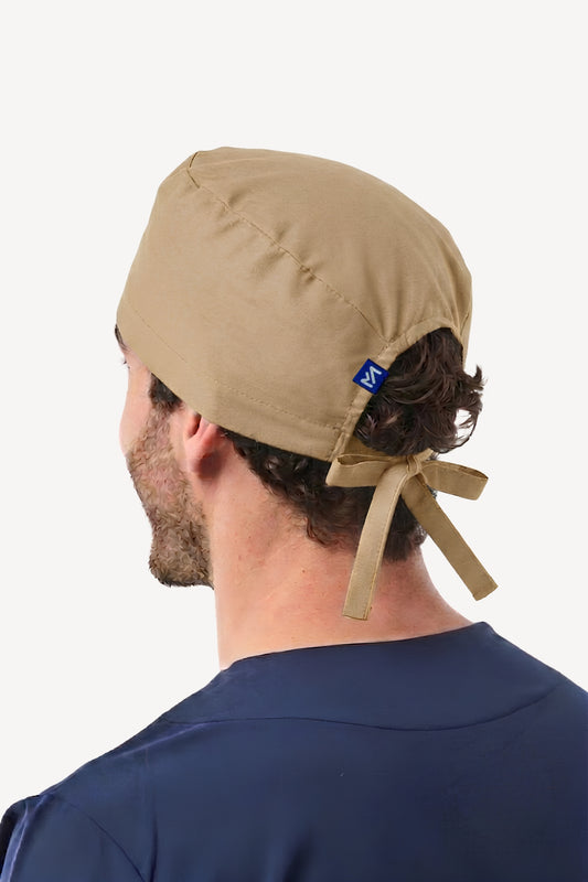 Calot médical – Beige - Cheveux courts