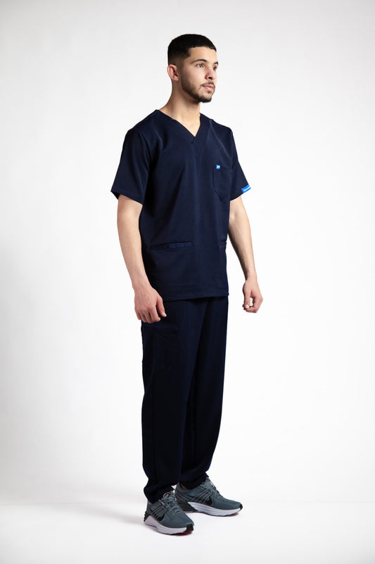 Tenue médicale pour Homme - Bleu marine - Collection Atlas