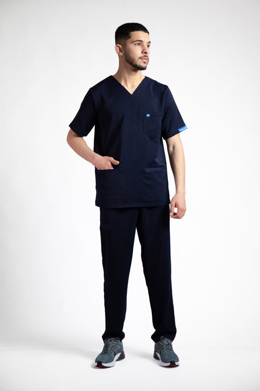 Tenue médicale pour Homme - Bleu marine - Collection Atlas