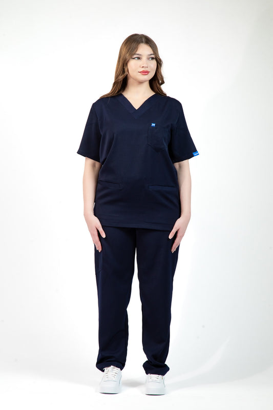 Tenue médicale pour Femme - Bleu marine - Collection Cirta