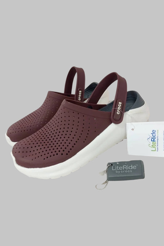 Crocs Lite Ride classique Bordeaux - Homme