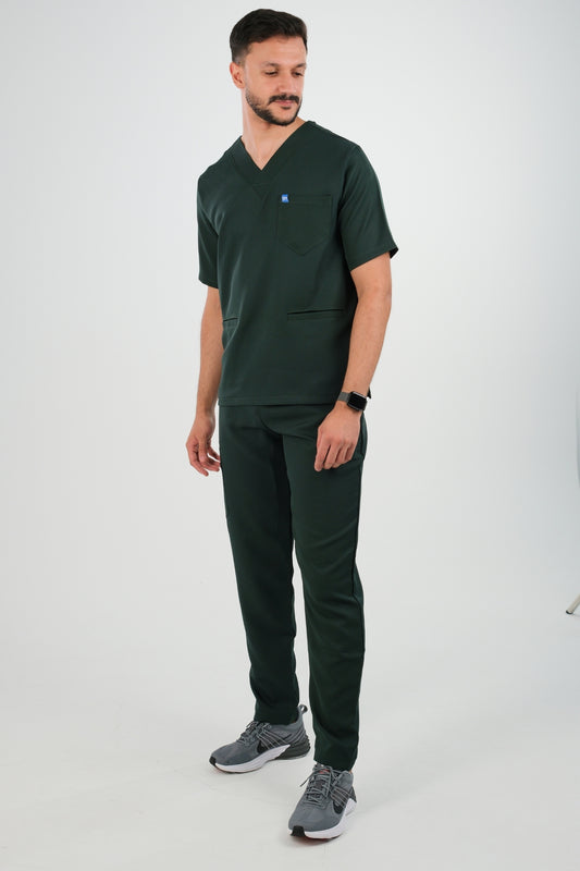 Tenue médicale pour Homme - Vert - Collection Safir