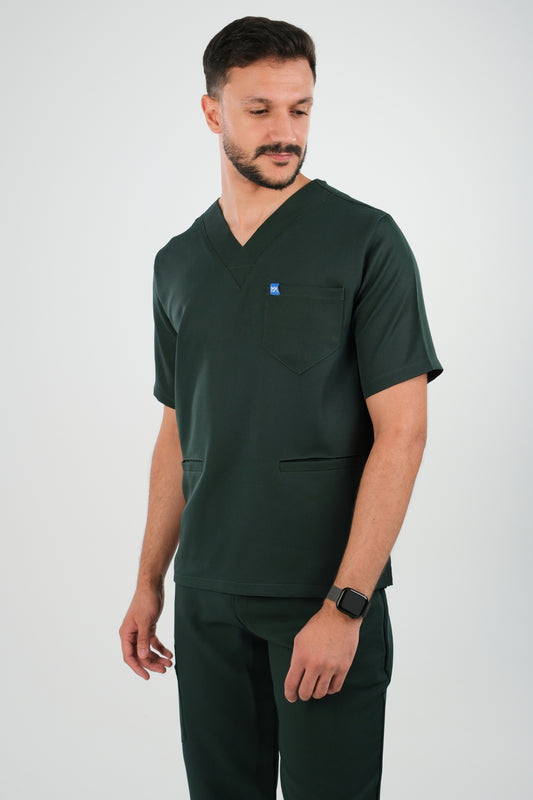 Tenue médicale pour Homme - Vert - Collection Safir
