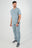 Tenue médicale pour Homme - Bleu aqua - Collection Safir