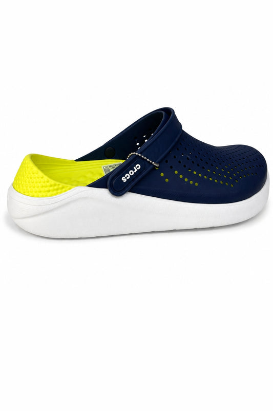Crocs Lite Ride classique Bleu et Jaune - Homme