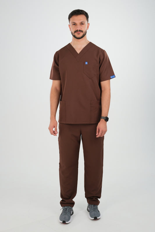 Tenue médicale pour Homme - Coffee - Collection Emir