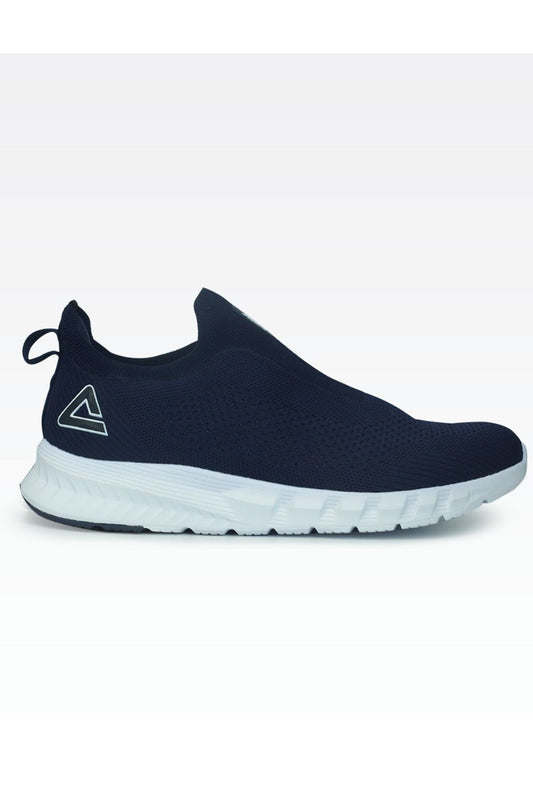 PEAK SPORT E39108H - Bleu Marine / Blanc - Femme