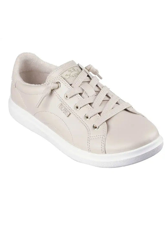 Skechers BOBS MEMORY FOAM / INSTANT DELIGHT - NATURAL - Femme