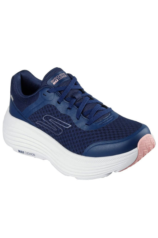 Skechers Max Cushioning Endeavour / Bleu marine - Rose / Femme