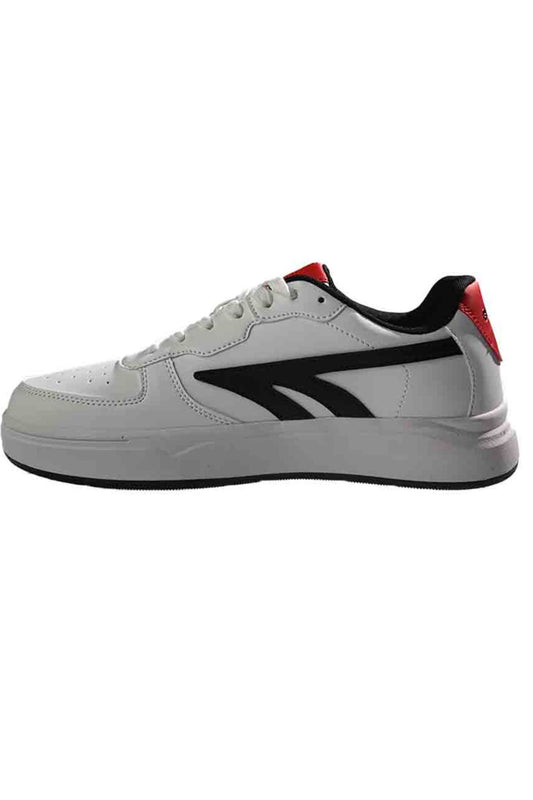 Hi-Tec Varsity Court White-Black-Red / Homme