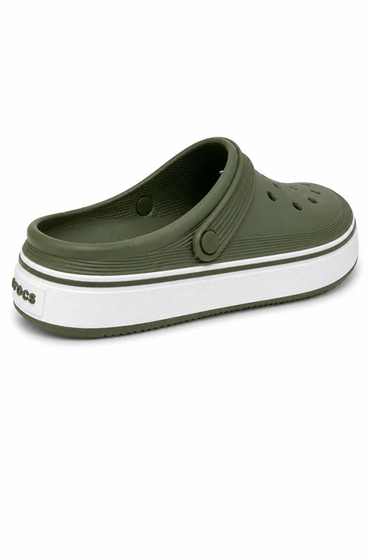 Sabot Crocs Vert olive - Homme