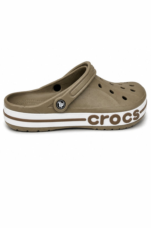 Crocs Lite Ride une bande Marron - Homme