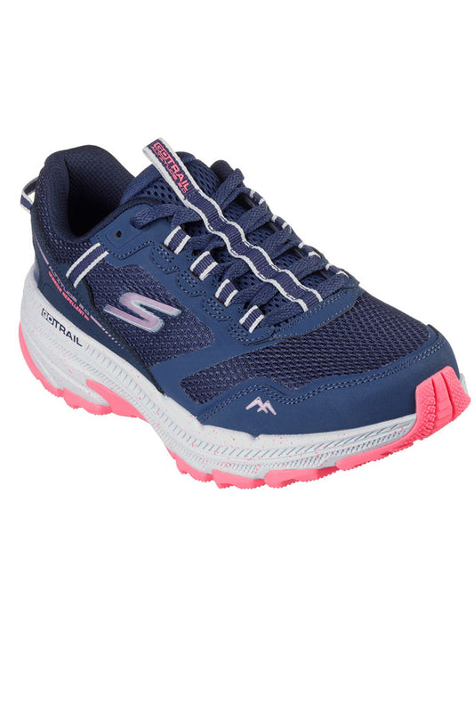 Chaussure Skechers GOTRAIL - Bleu marine - Rose / Femme