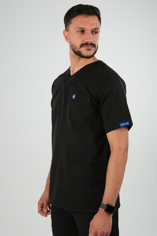 Tenue médicale pour Homme - Noir - Collection Safir