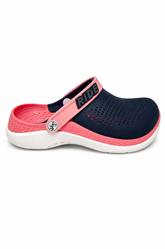 Crocs SOFT - RIDE pour Femme / Bleu nuit - Rose