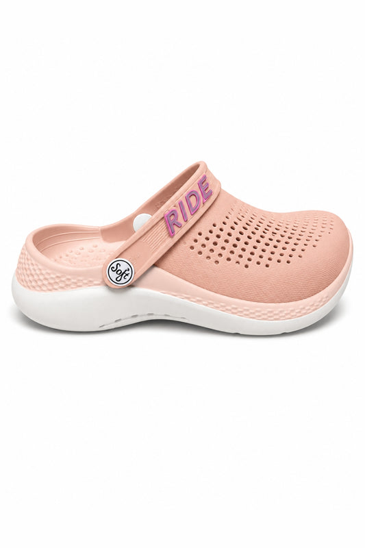 Crocs SOFT - RIDE pour Femme / Rose claire