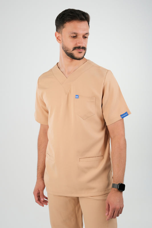 Tenue médicale pour Homme - Pêche - Collection Safir
