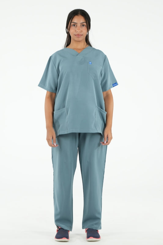 Tenue médicale pour Femme - Bleu ciel - Collection Lina