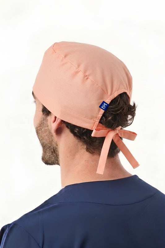 Calot médical – Corail - Cheveux courts