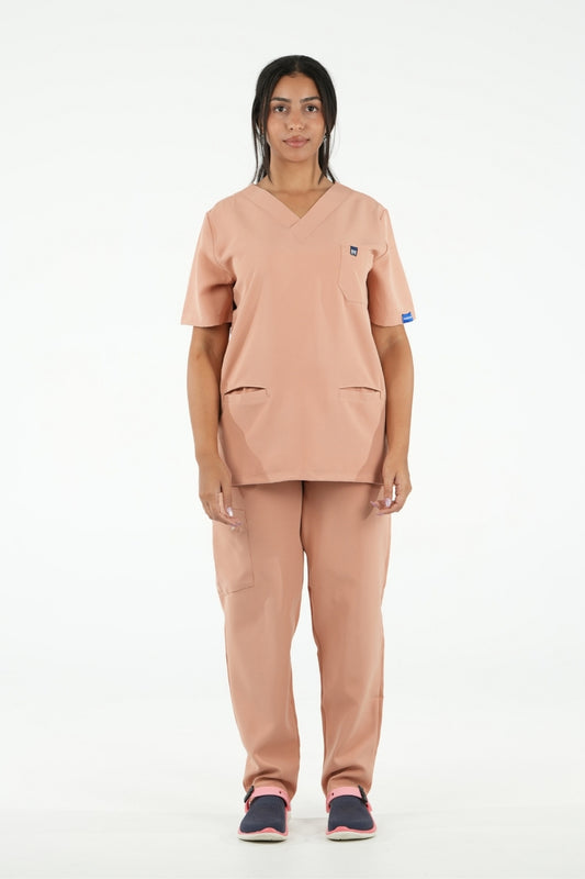 Tenue de bloc pour Femme - Rose Corail - Collection Serena