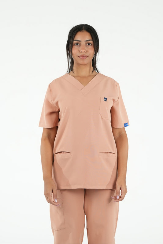 Tenue de bloc pour Femme - Rose Corail - Collection Serena