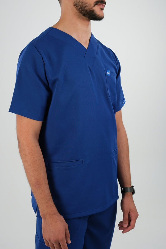 Tenue médicale pour Homme - Bleu roi - Collection Safir