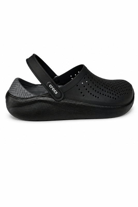 Sabot noir perforé Crocs - Homme