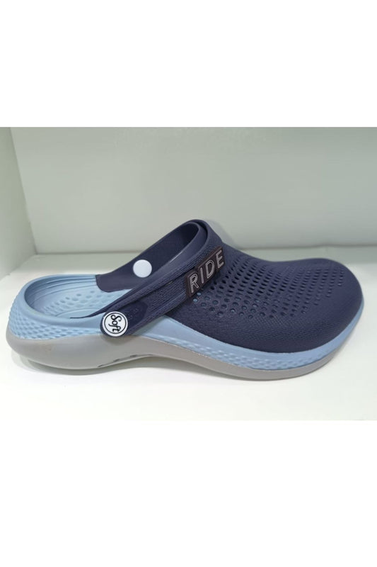 Crocs SOFT- RIDE pour Homme / Bleu marine - Bleu clair